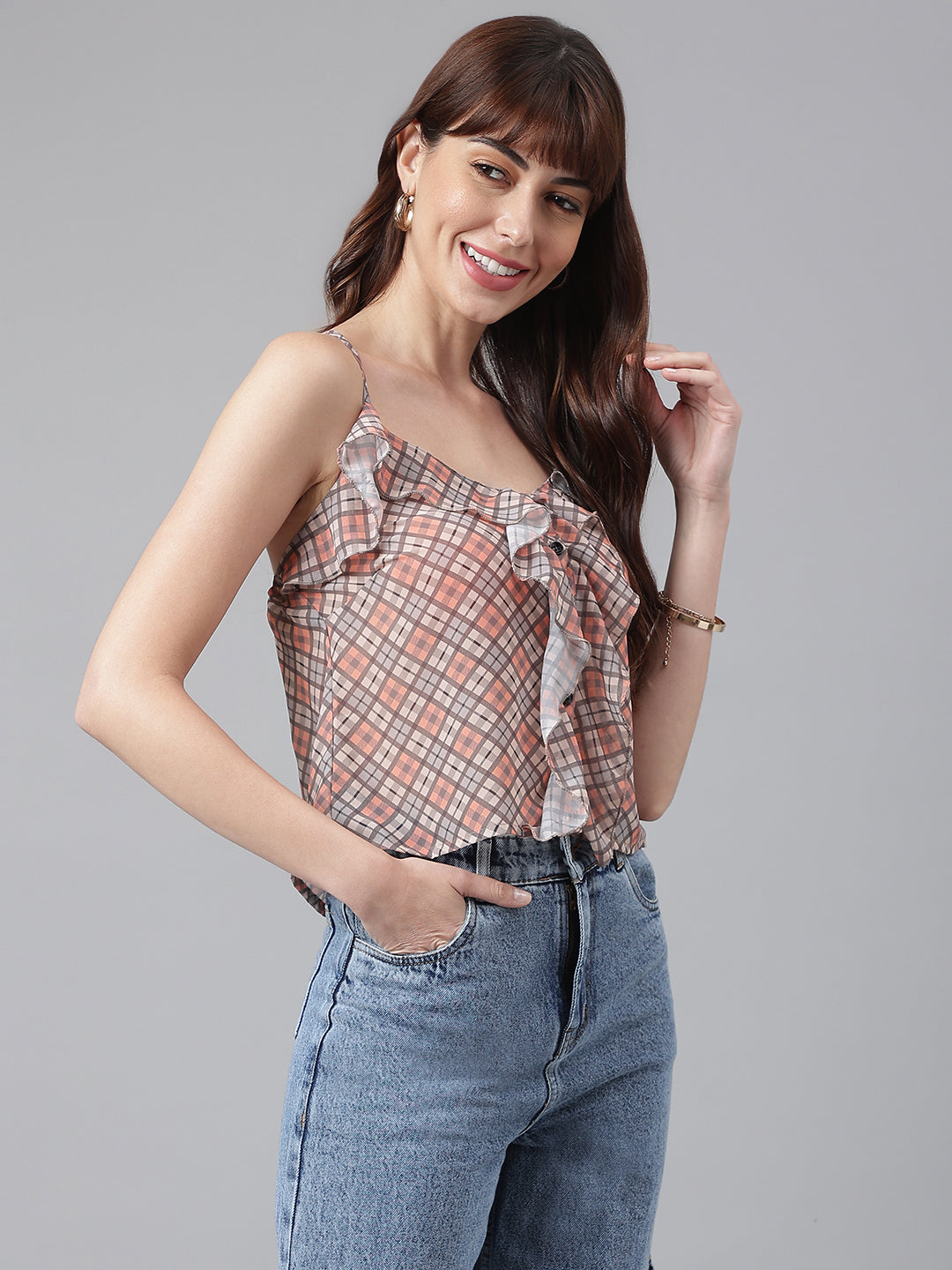 FLAMBOYANTTREND Light Weight Spagetthi Top By Flamboyant Tops