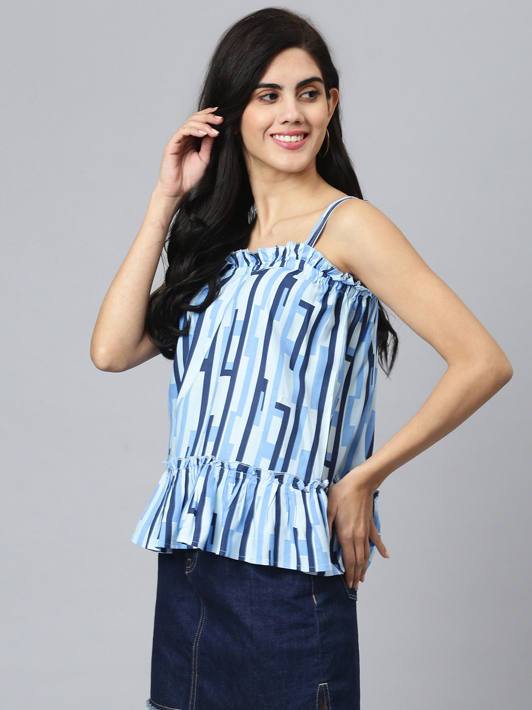 FLAMBOYANTTREND Stylish Spaghetti Top By Flamboyant Top
