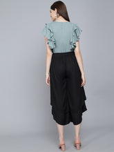 Load image into Gallery viewer, Printed Top with Flered Palazzo Co-ord Set
