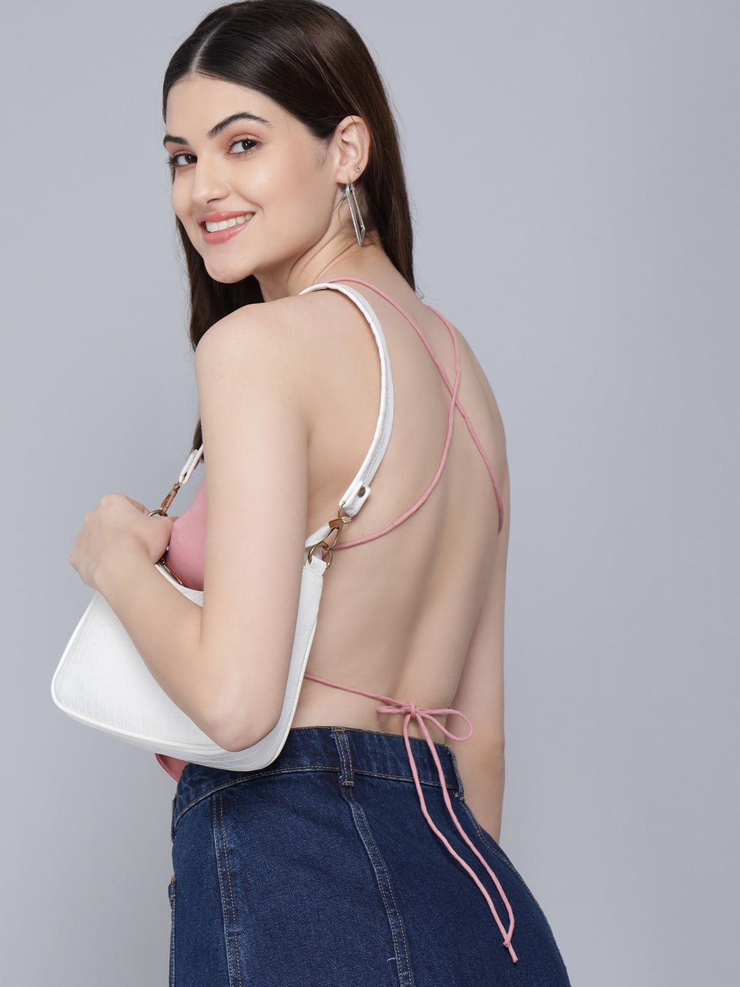 Solid Backless Top