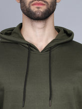 Load image into Gallery viewer, Solid Green Sweatshirt Hoodie
