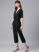 Load image into Gallery viewer, Black Casual Jumpsuit
