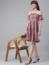 Load image into Gallery viewer, Floral Print Tiered Dress
