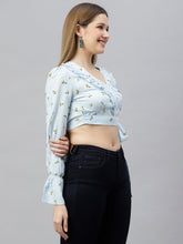 Load image into Gallery viewer, Floral Crop Top
