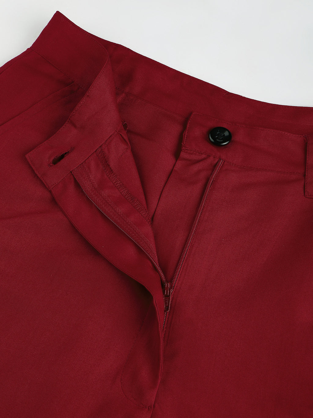 FLAMBOYANTTREND Casual Maroon Pants By Flamboyant Pant