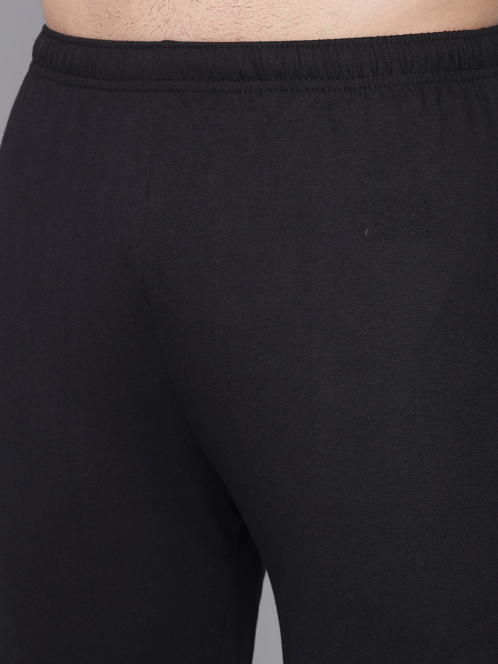 FLAMBOYANTTREND FLAMBOYANT Cotton Hosiery Men Pyjama (Black) By Flamboyant Pyjama