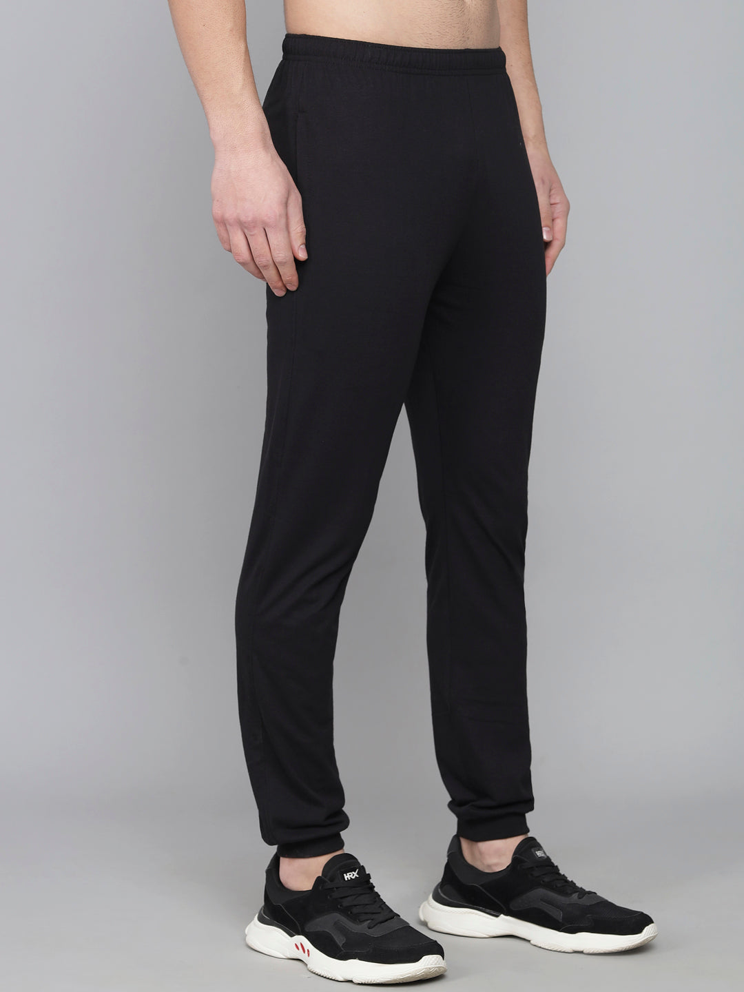FLAMBOYANTTREND FLAMBOYANT Cotton Hosiery Men Pyjama (Black) By Flamboyant Pyjama