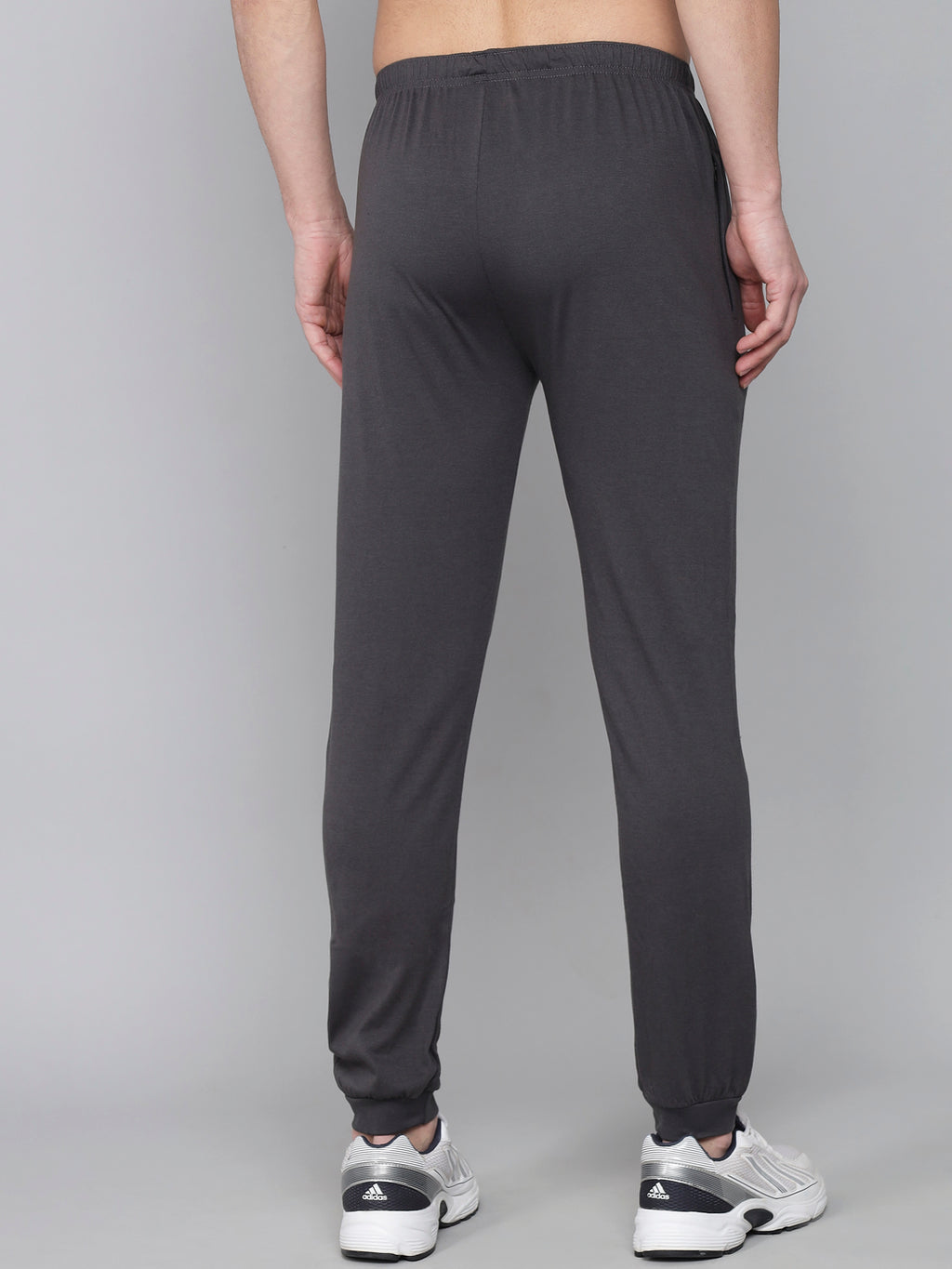 FLAMBOYANTTREND FLAMBOYANT Cotton Hosiery Men Pyjama (Dark Grey) By Flamboyant Pyjama