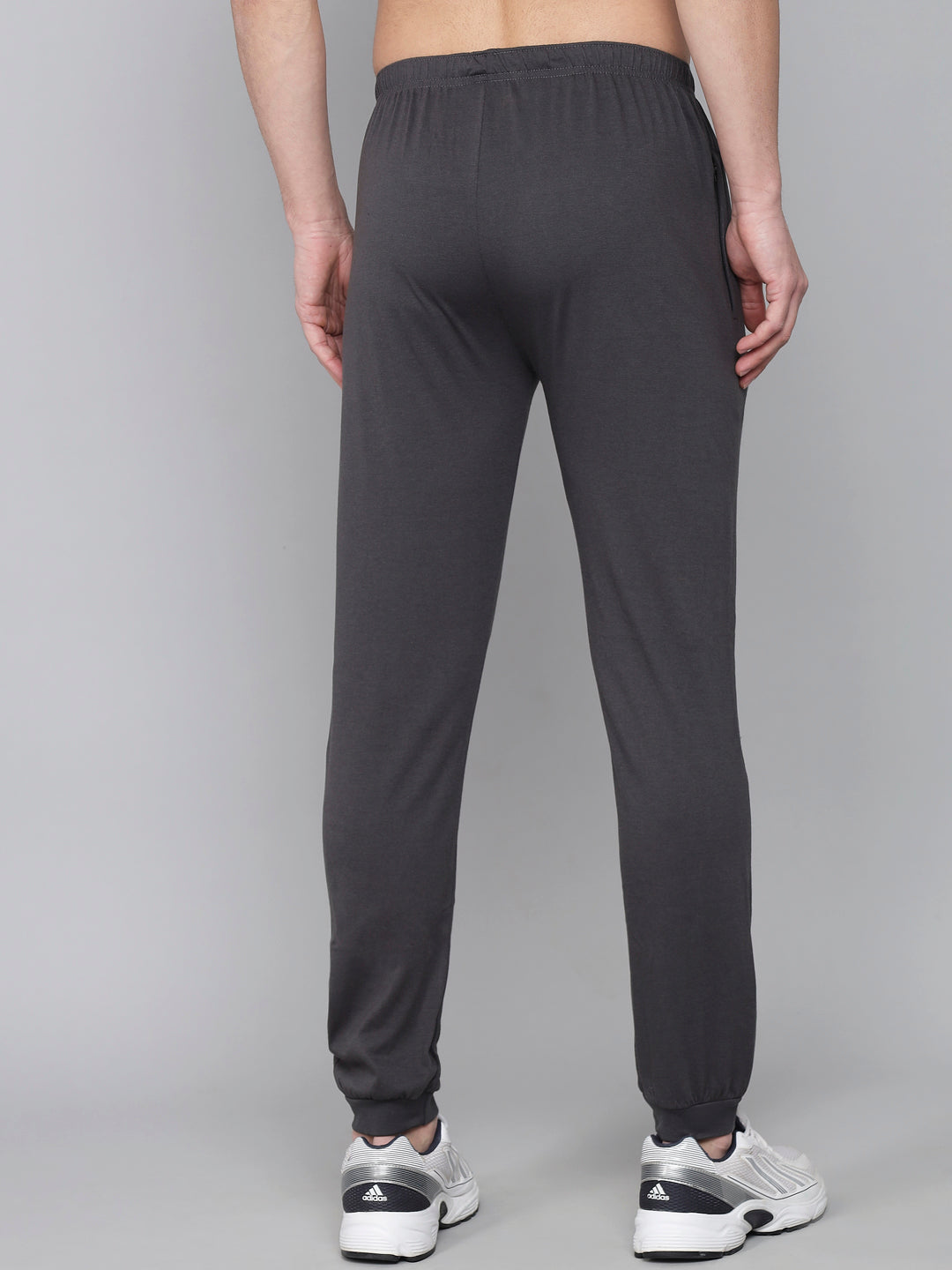 FLAMBOYANTTREND FLAMBOYANT Cotton Hosiery Men Pyjama (Dark Grey) By Flamboyant Pyjama