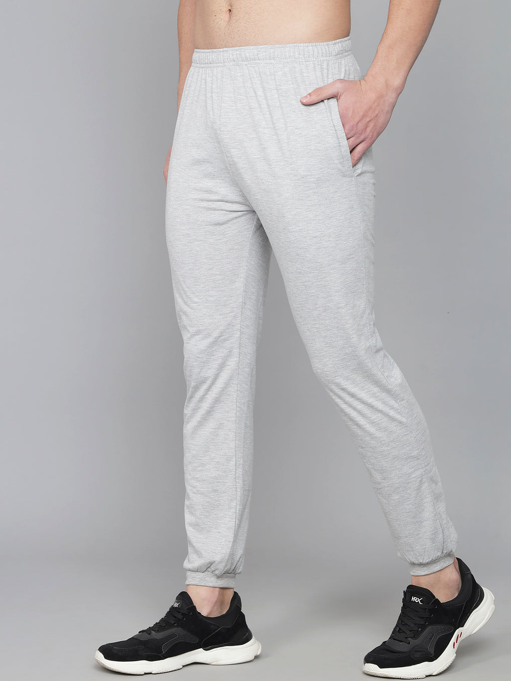 FLAMBOYANTTREND FLAMBOYANT Cotton Hosiery Men Pyjama (Grey) By Flamboyant Pyjama