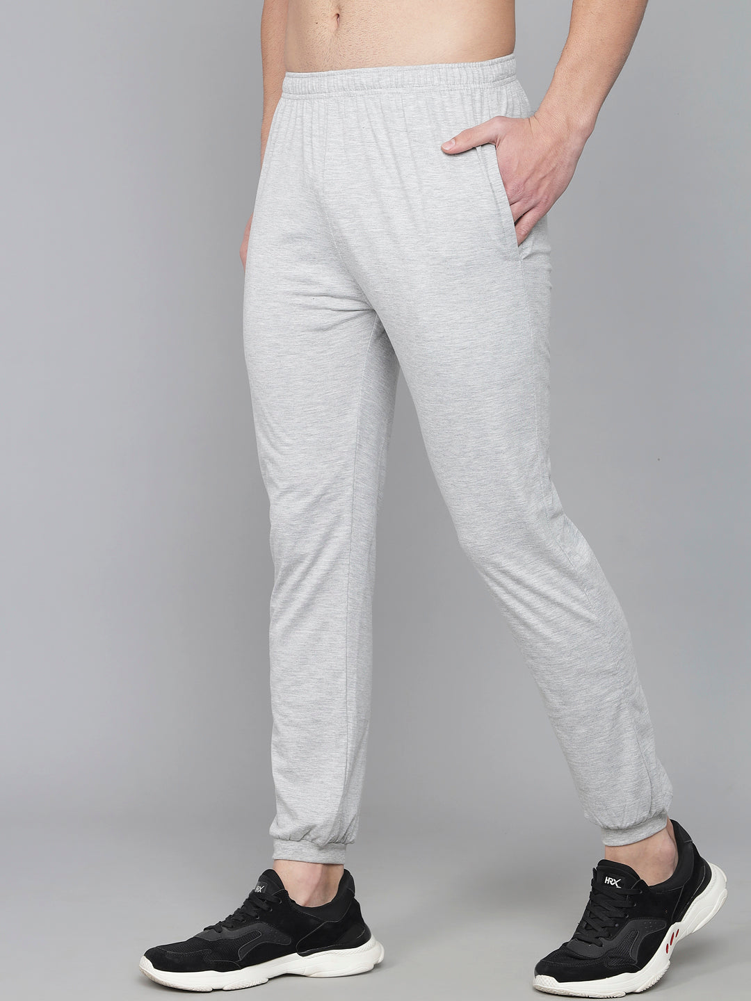 FLAMBOYANTTREND FLAMBOYANT Cotton Hosiery Men Pyjama (Grey) By Flamboyant Pyjama