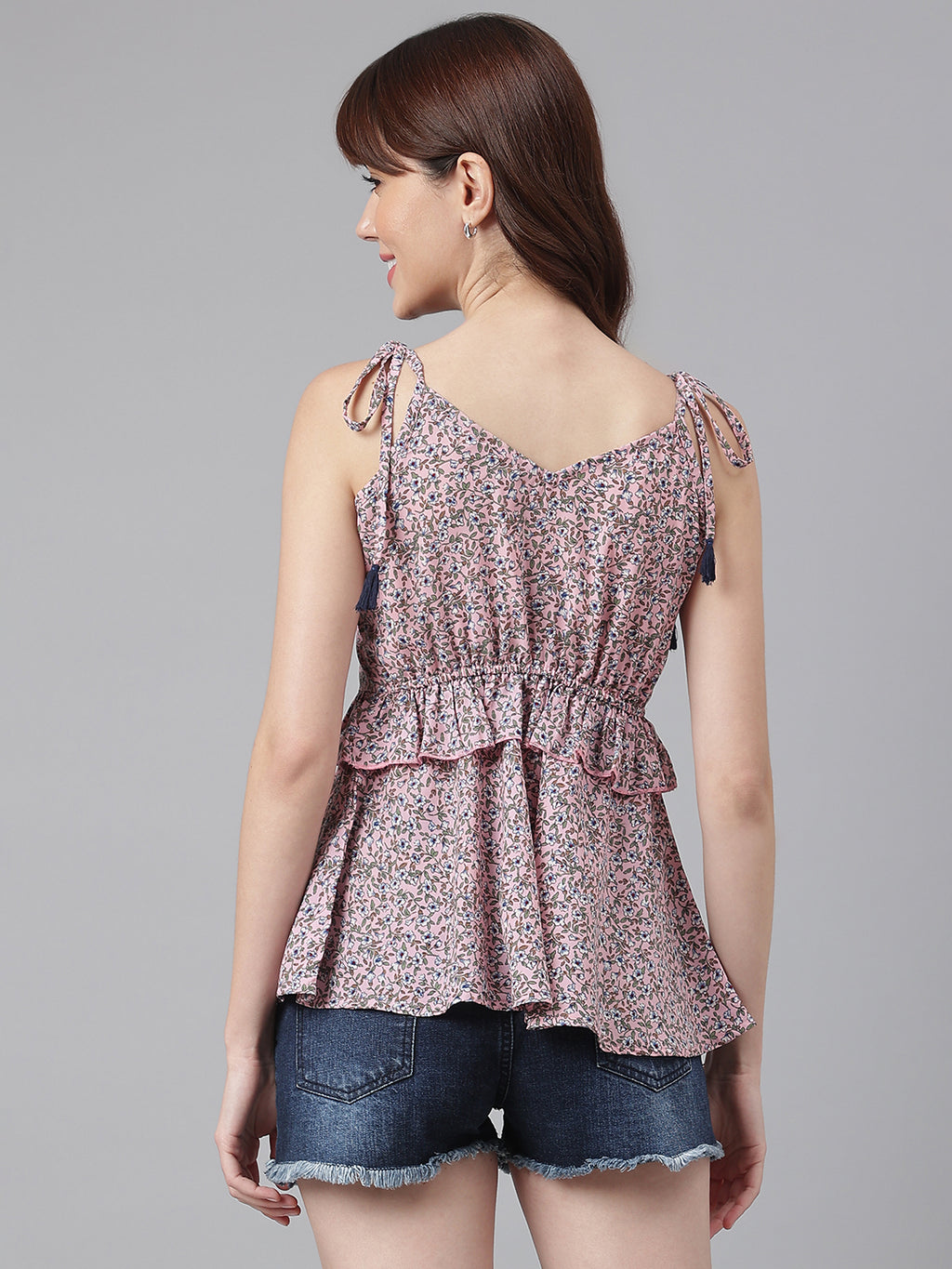 FLAMBOYANTTREND Floral Cami Top By Flamboyant Tops