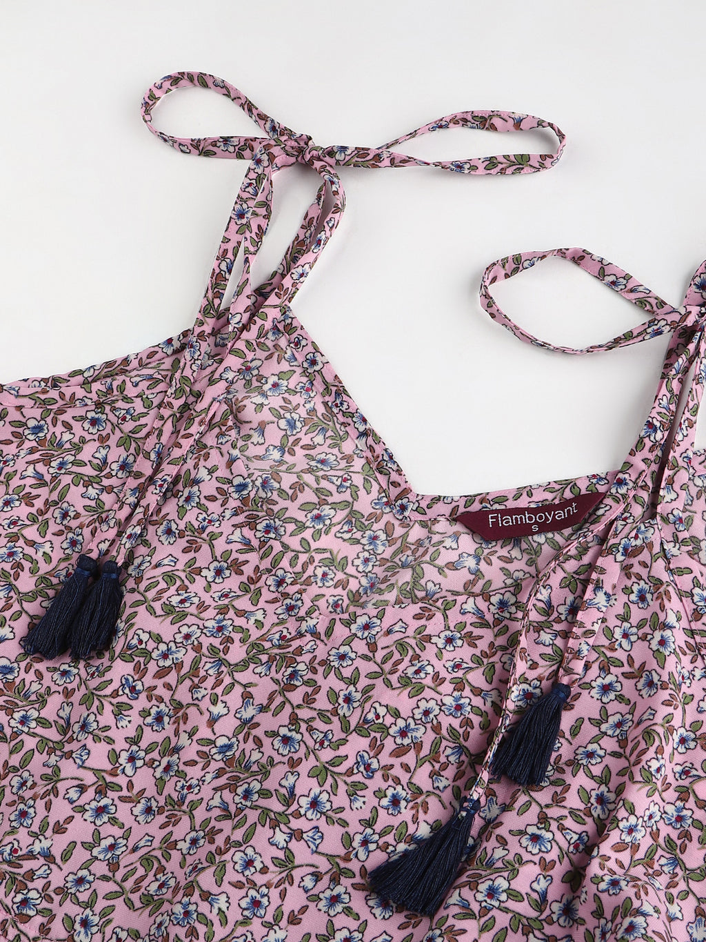 FLAMBOYANTTREND Floral Cami Top By Flamboyant Tops