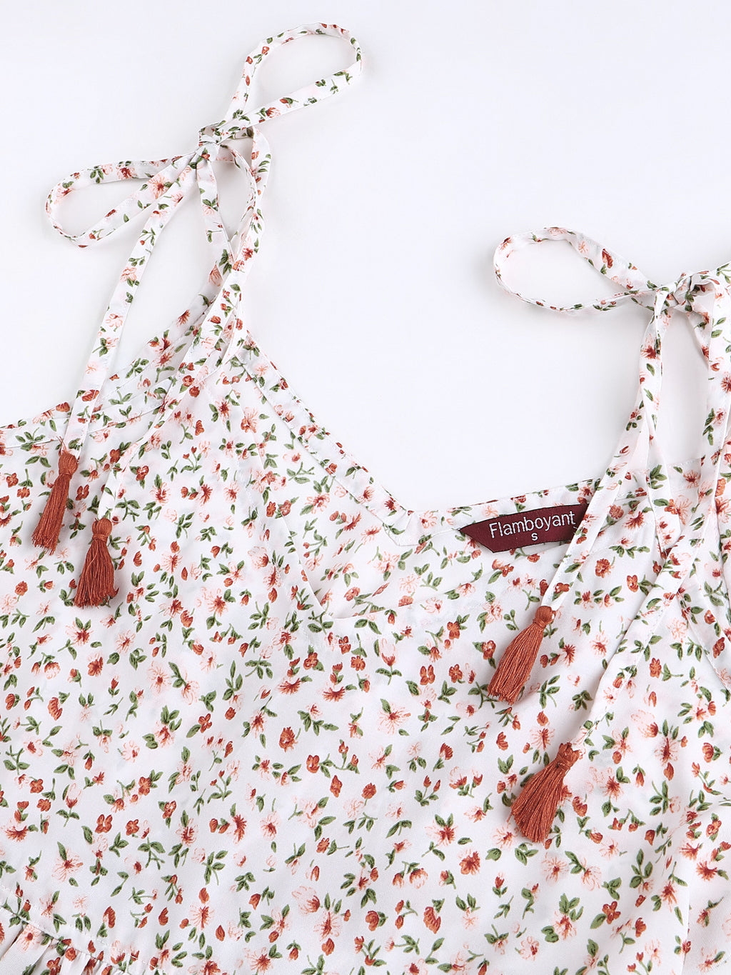 FLAMBOYANTTREND Floral Cami Top By Flamboyant Tops