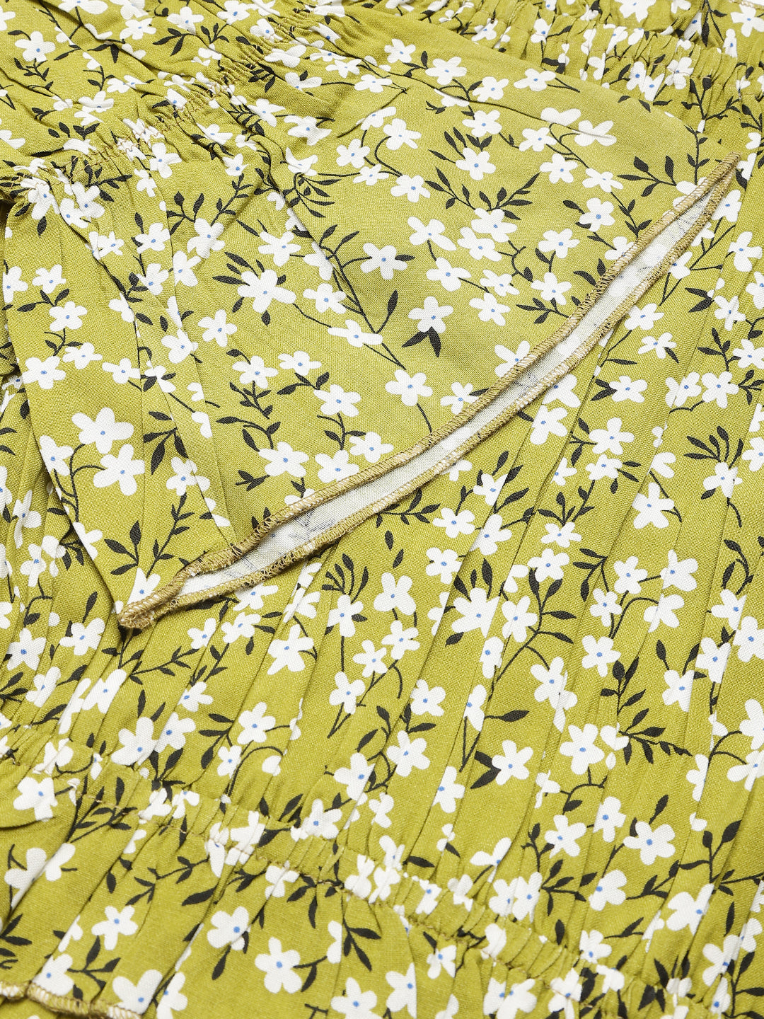 FLAMBOYANTTREND Floral Print Casual Top By Flamboyant Top