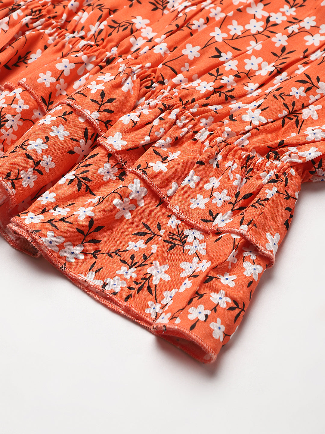 FLAMBOYANTTREND Floral Print Casual Top By Flamboyant Top