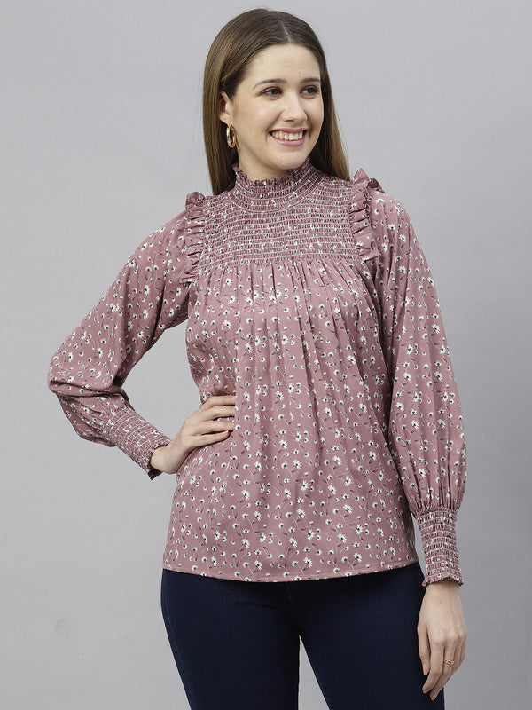  Flamboyant Florla Smocked Top By Flamboyant Tops
