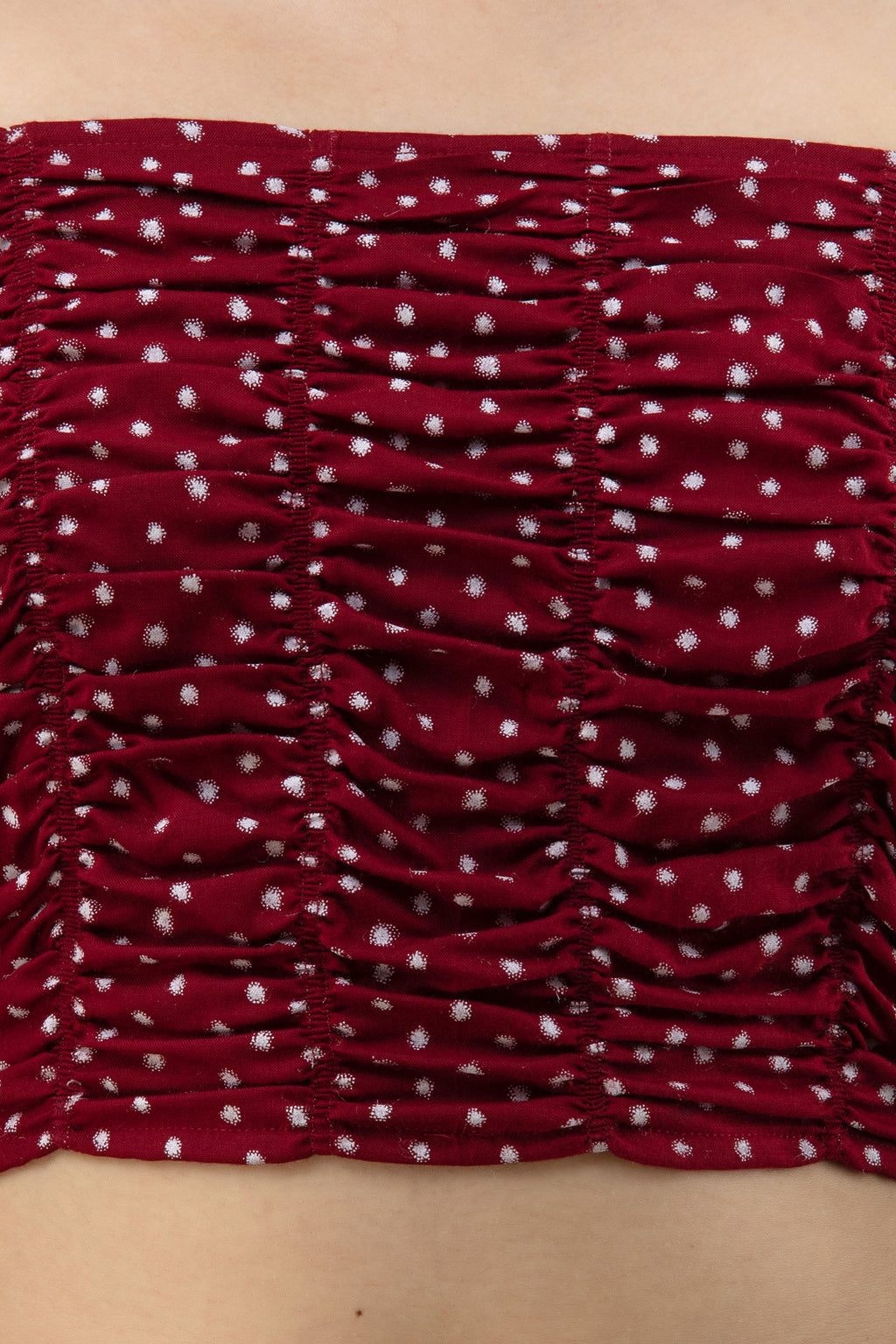 FLAMBOYANTTREND Maroon Trendy Crop Top By Flamboyant Top