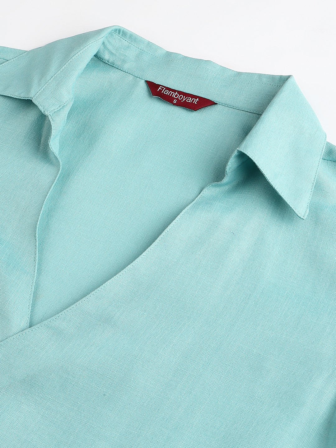 FLAMBOYANTTREND Trendy Solid Shirt By Flamboyant Tops
